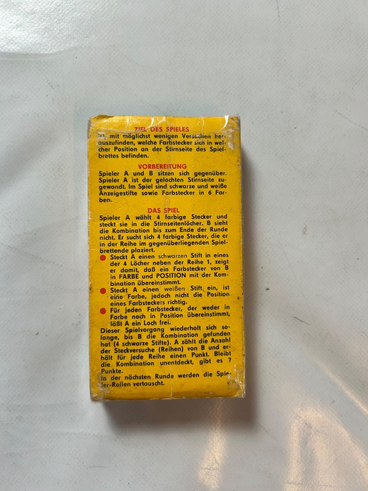 Detailfoto 10 – SKU A11102 – Gesellschaftsspiel gebraucht bei Brettspielimperium