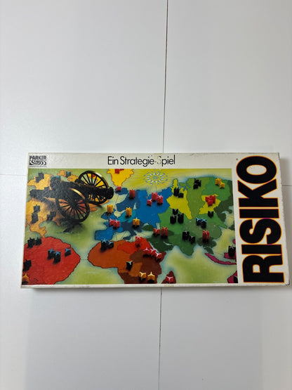 Risiko - Strategiespiel weiß Parker 1982 - Vollständig - Ansicht 2