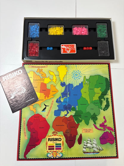 Risiko - Strategiespiel weiß Parker 1982 - Vollständig - Ansicht 9
