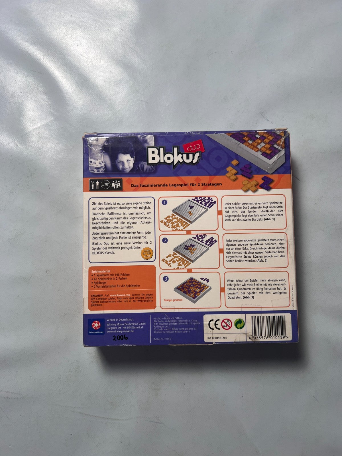 Blokus Duo  Winning Moves  Ab 5 Jahre  Für 2 Spieler  Vollständig - Ansicht 9