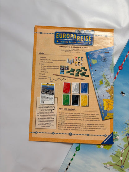 Ravensburger Europareise Gesellschaftsspiel 2007 - Vollständig - Ansicht 7