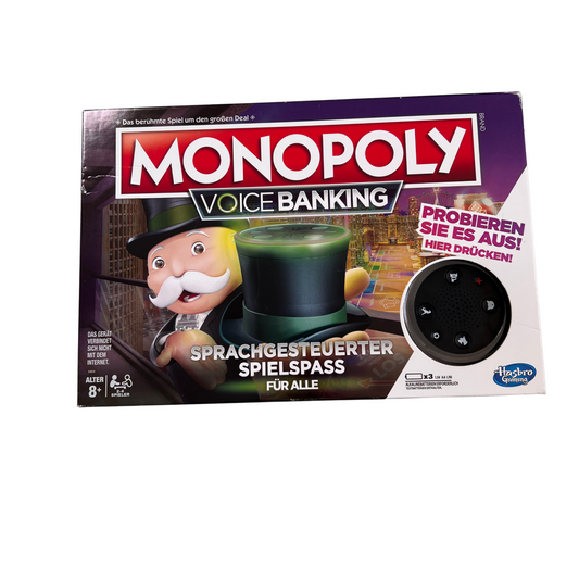 Monopoly Voice Banking Hasbro 2018  vollständig - Ansicht 1
