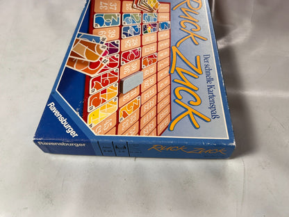 Ruck Zuck der schnelle Kartenspaß - Ravensburger Legespiel 1987 -Vollständig - Ansicht 4