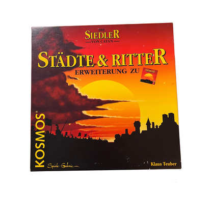 Die Siedler von Catan Städte und Ritter Erweiterung HOLZ  Vollständig - Ansicht 1