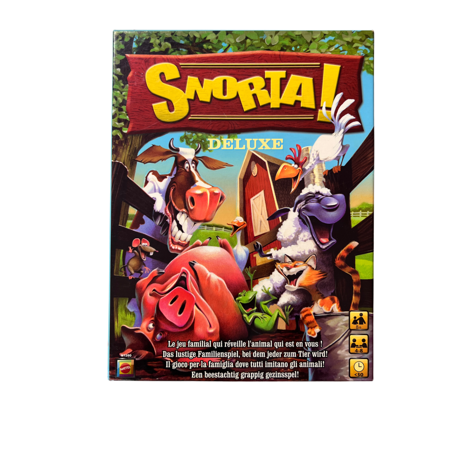 Snorta! Deluxe - Brettspiel Gesellschaftsspiel - Mattel 2009 - vollständig - Ansicht 1