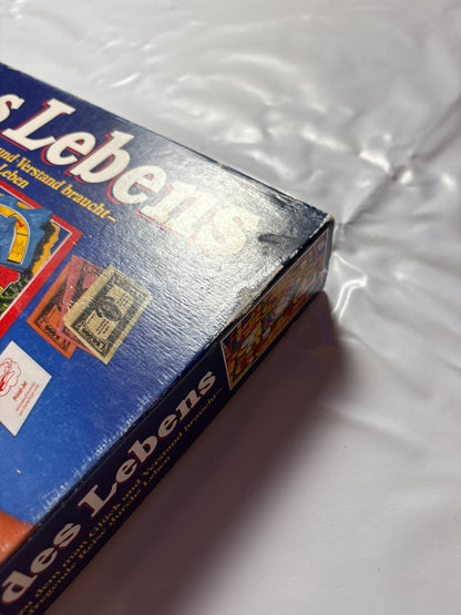 Spiel des Lebens MB 1984 Spiel blaue Ausgabe Brettspiel 2 Fahnen Vollständig - Ansicht 6