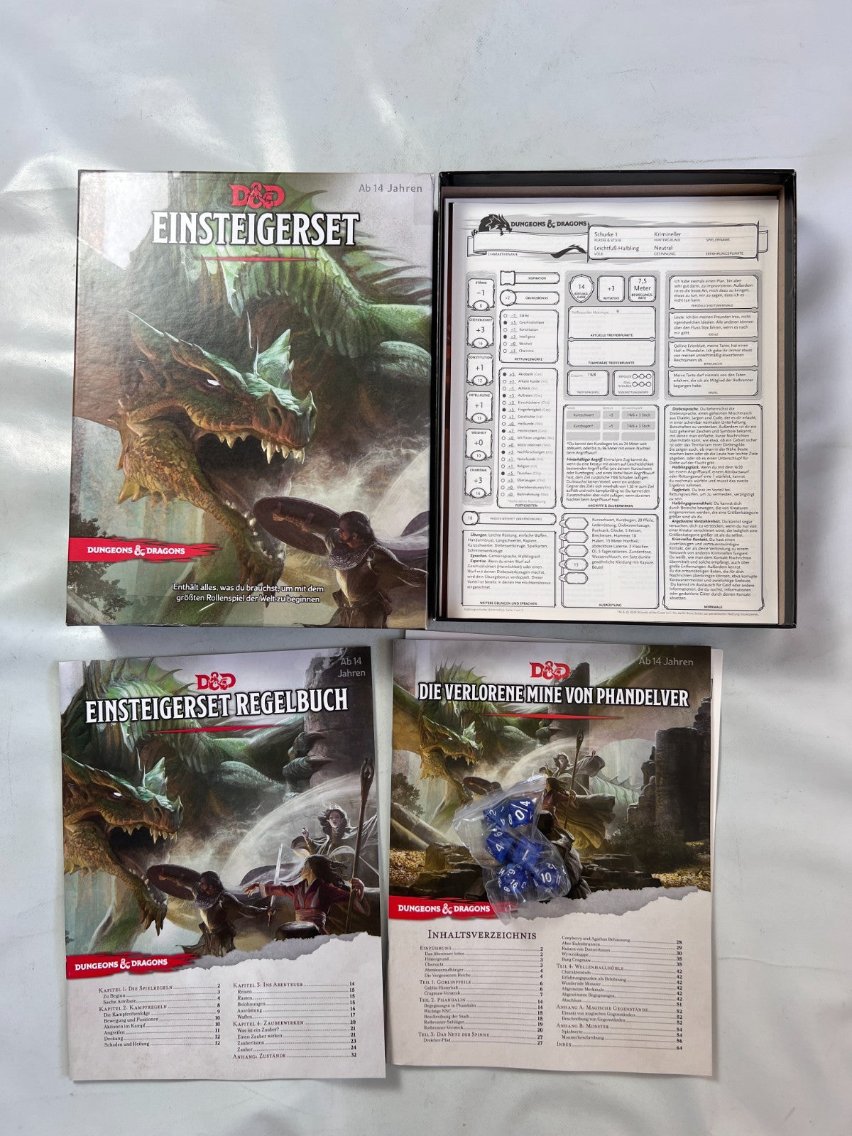 Dungeons & Dragons Einsteigerset – Deutsch – Vollständig - Ansicht 2
