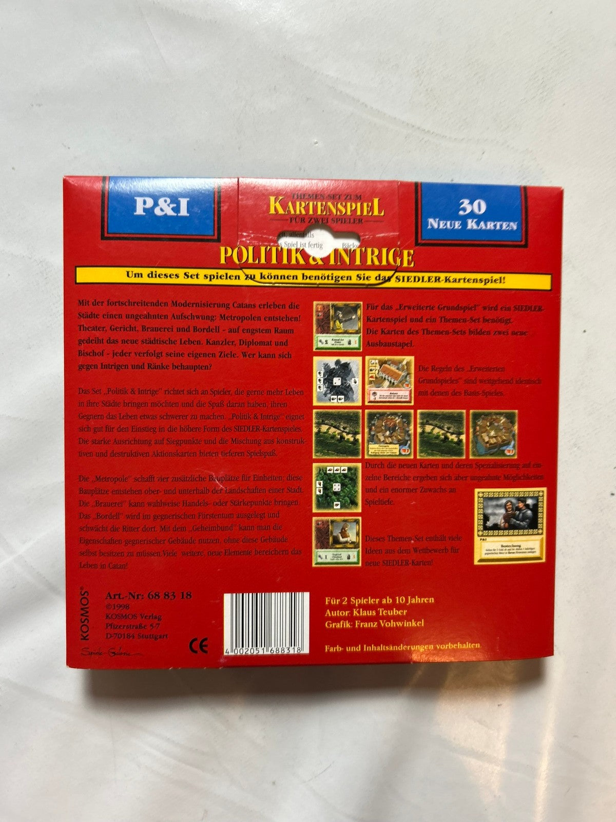 Detailfoto 8 – SKU W9367 – Kartenspiel gebraucht bei Brettspielimperium