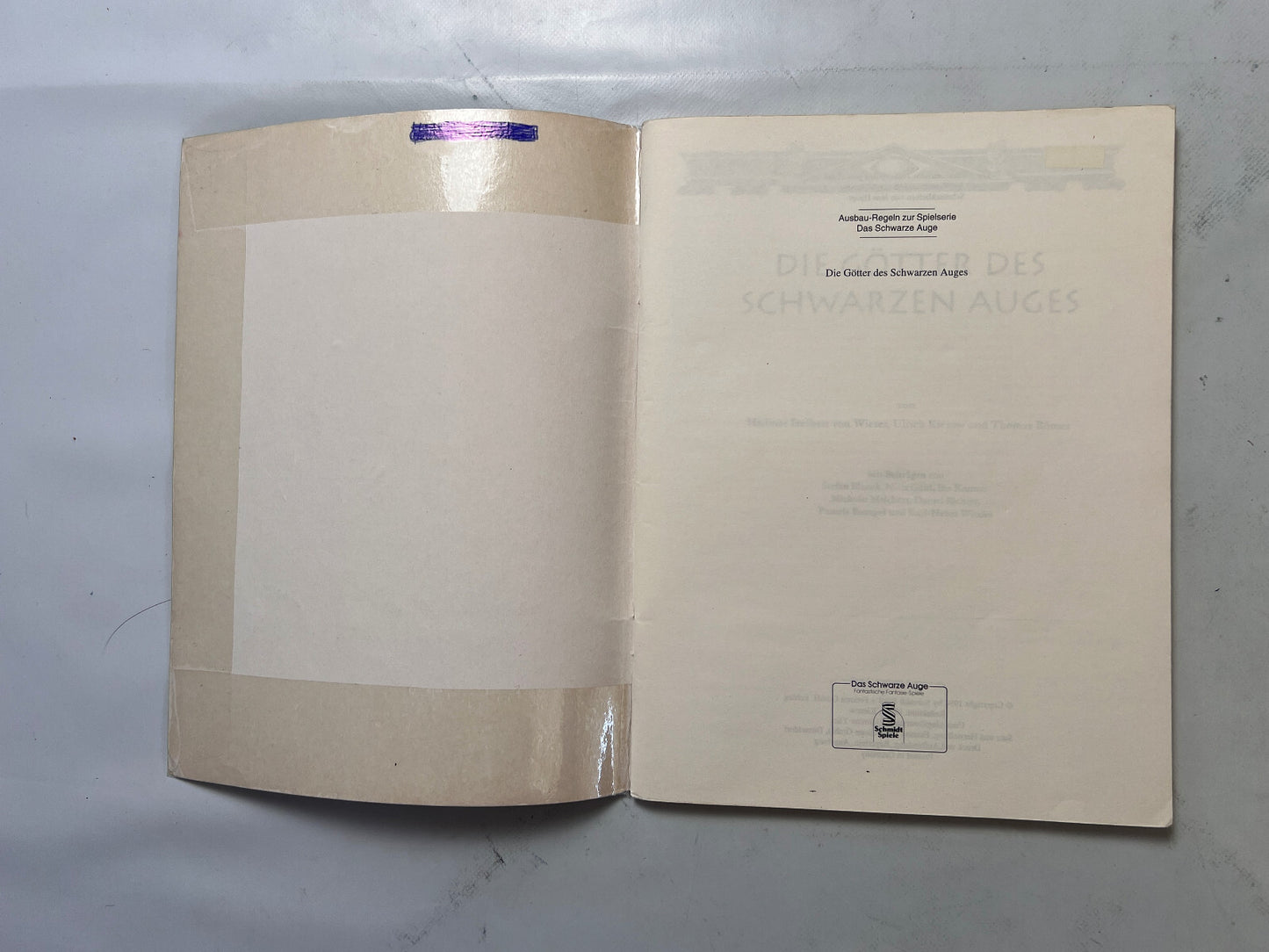 Detailfoto 4 – SKU A8601 – Rollenspiel-Buch gebraucht bei Brettspielimperium