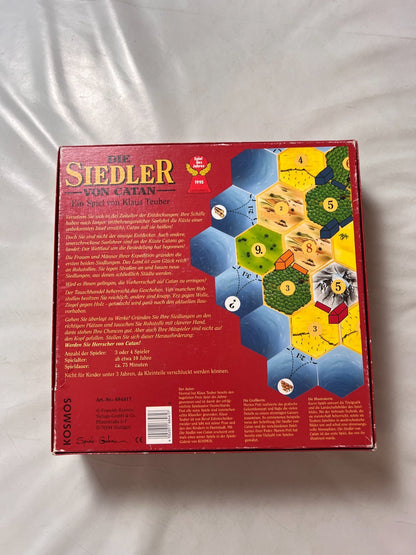 Brettspiel Die Siedler von Catan - Kosmos 1995 - Holz - vollständig - Ansicht 9