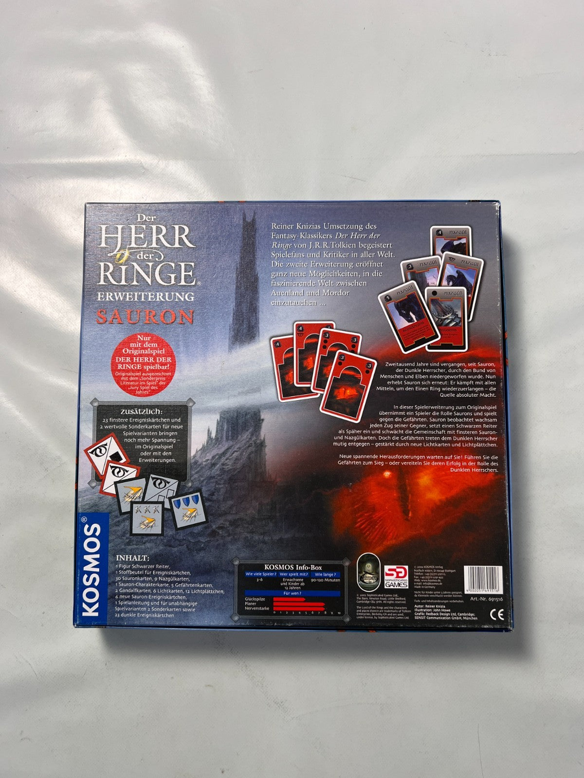 Der Herr der Ringe Erweiterung Sauron  Kosmos  Vollständig - Ansicht 9