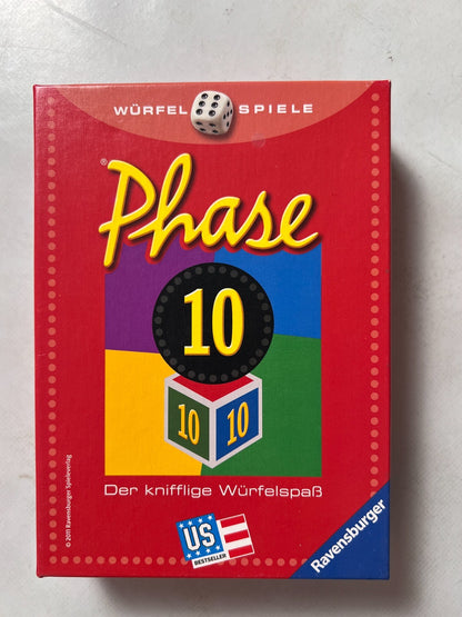 Phase 10 Würfelspiel Spiel Ravensburger Alte Version 2007 - Vollständig - Ansicht 4