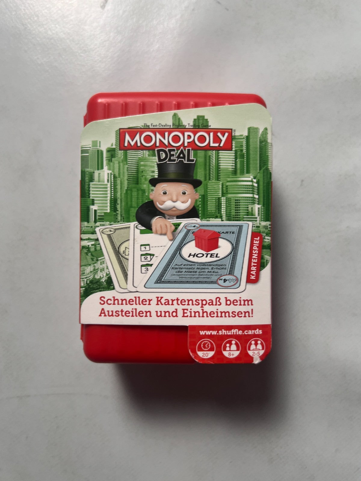 MONOPOLY DEAL SHUFFLE Hasbro 2017 Kartenspiel Spiel  Vollständig - Ansicht 7