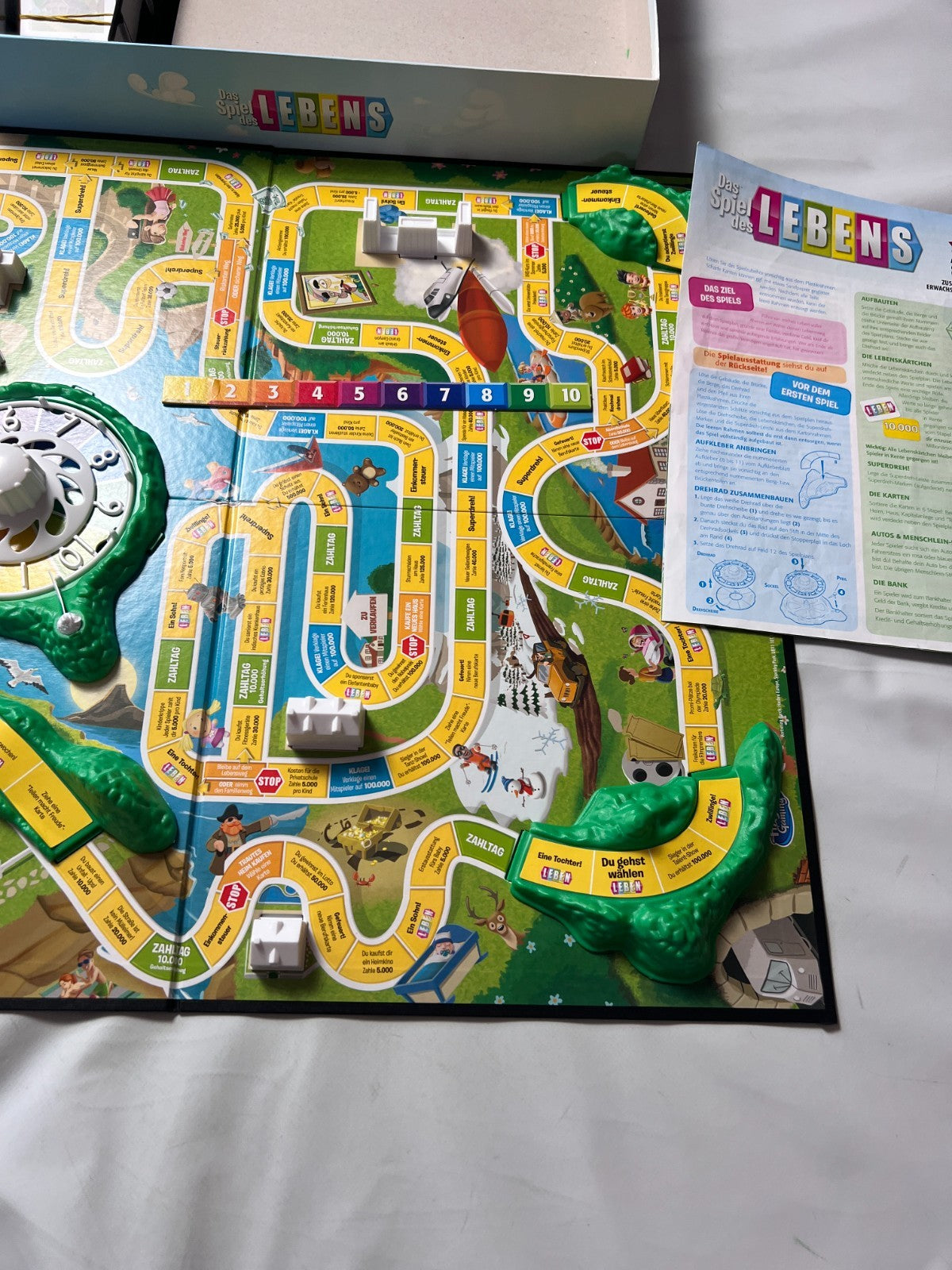 Das Spiel des Lebens Original Hasbro 2015 Brettspiel  Vollständig - Ansicht 4
