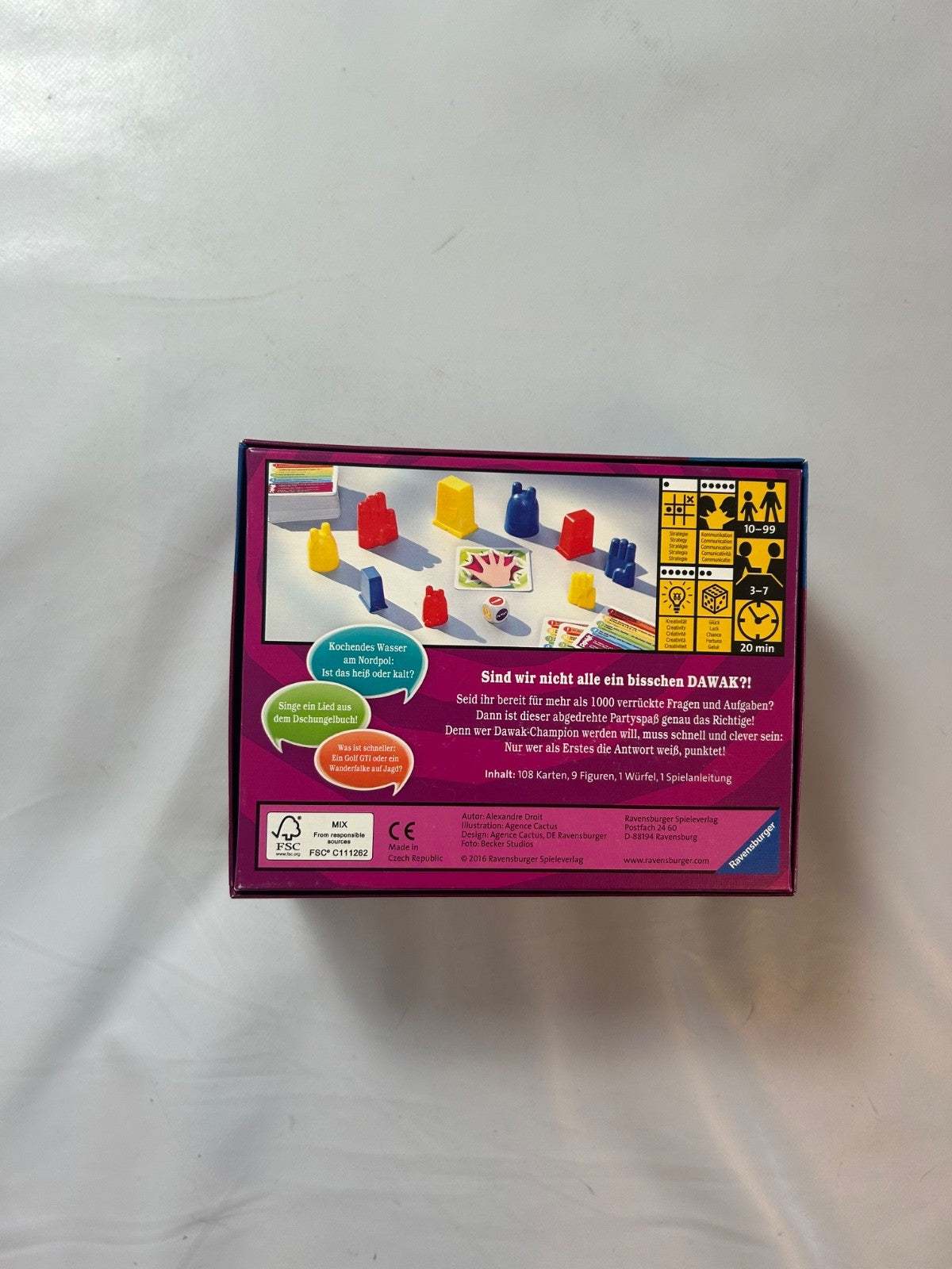 Detailfoto 8 – SKU A11424 – Gesellschaftsspiel gebraucht bei Brettspielimperium