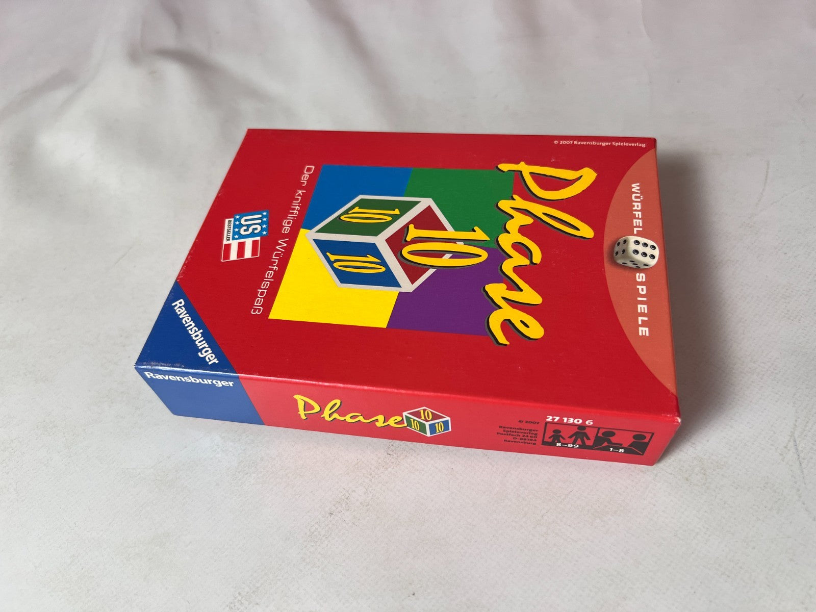 Phase 10 Würfelspiel Spiel Ravensburger Alte Version 2007 - Vollständig - Ansicht 7