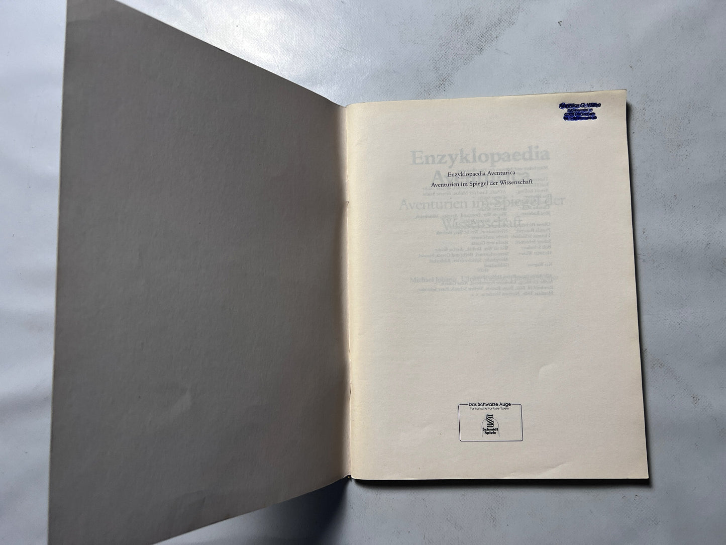 Detailfoto 4 – SKU A8525 – Rollenspiel-Buch gebraucht bei Brettspielimperium