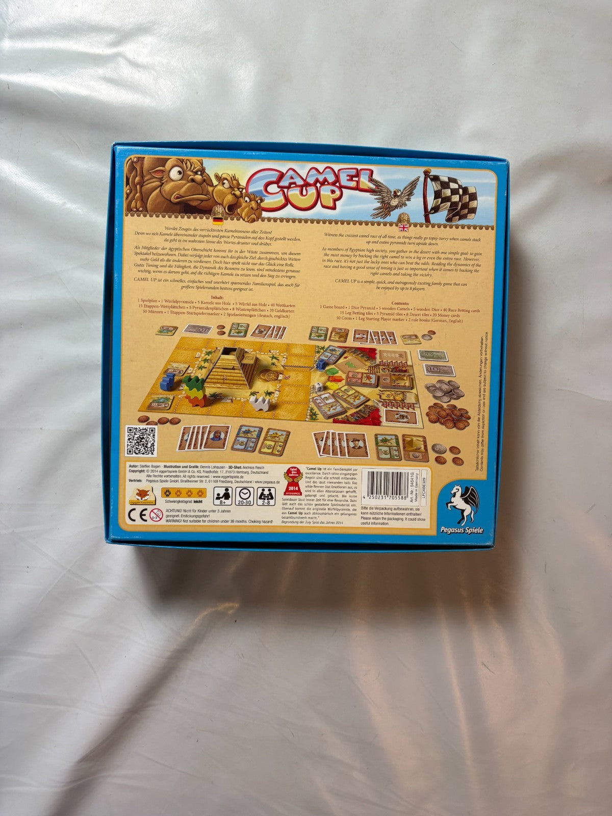 Pegasus Camel Up Gesellschaftsspiel  Camel Cup  Vollständig - Ansicht 9