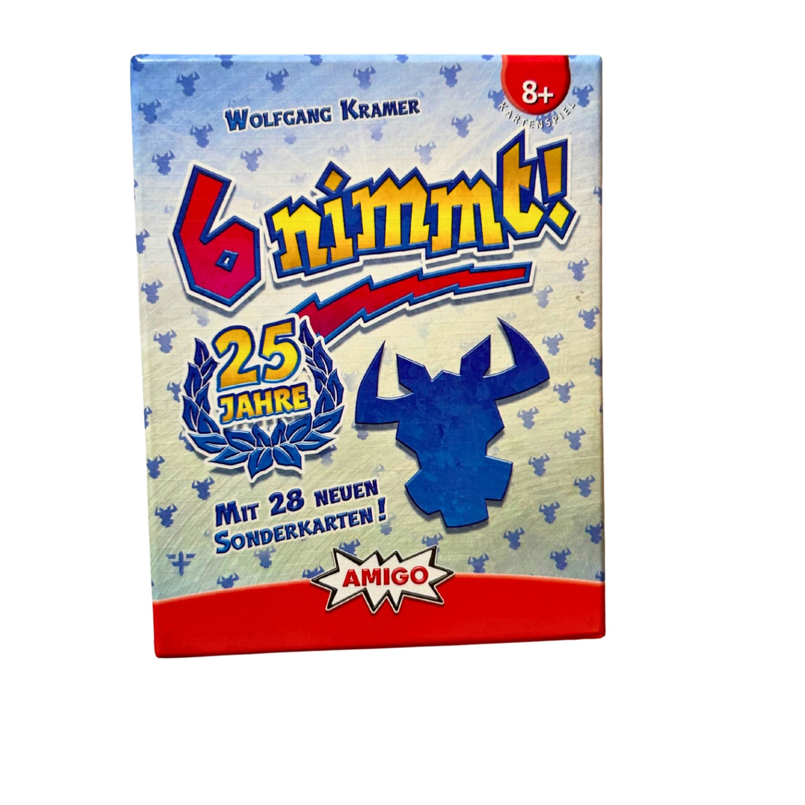 6 Nimmt 25 Jahre mit 28 Sonderkarten von Amigo ab 8 Jahren – SKU A11734 – Kartenspiel gebraucht kaufen bei Brettspielimperium