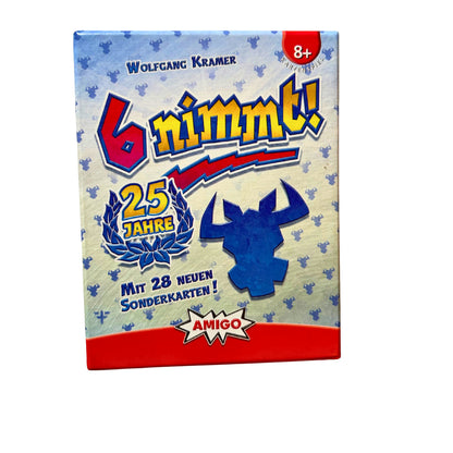 6 Nimmt 25 Jahre mit 28 Sonderkarten von Amigo ab 8 Jahren – SKU A11734 – Kartenspiel gebraucht kaufen bei Brettspielimperium