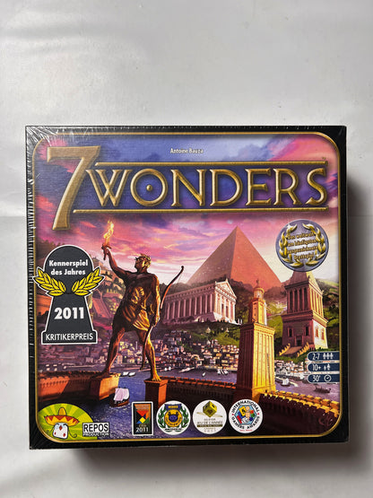 7 Wonder - Brettspiel - Repos Production - Asmodee -NEU in Folie - Ansicht 2