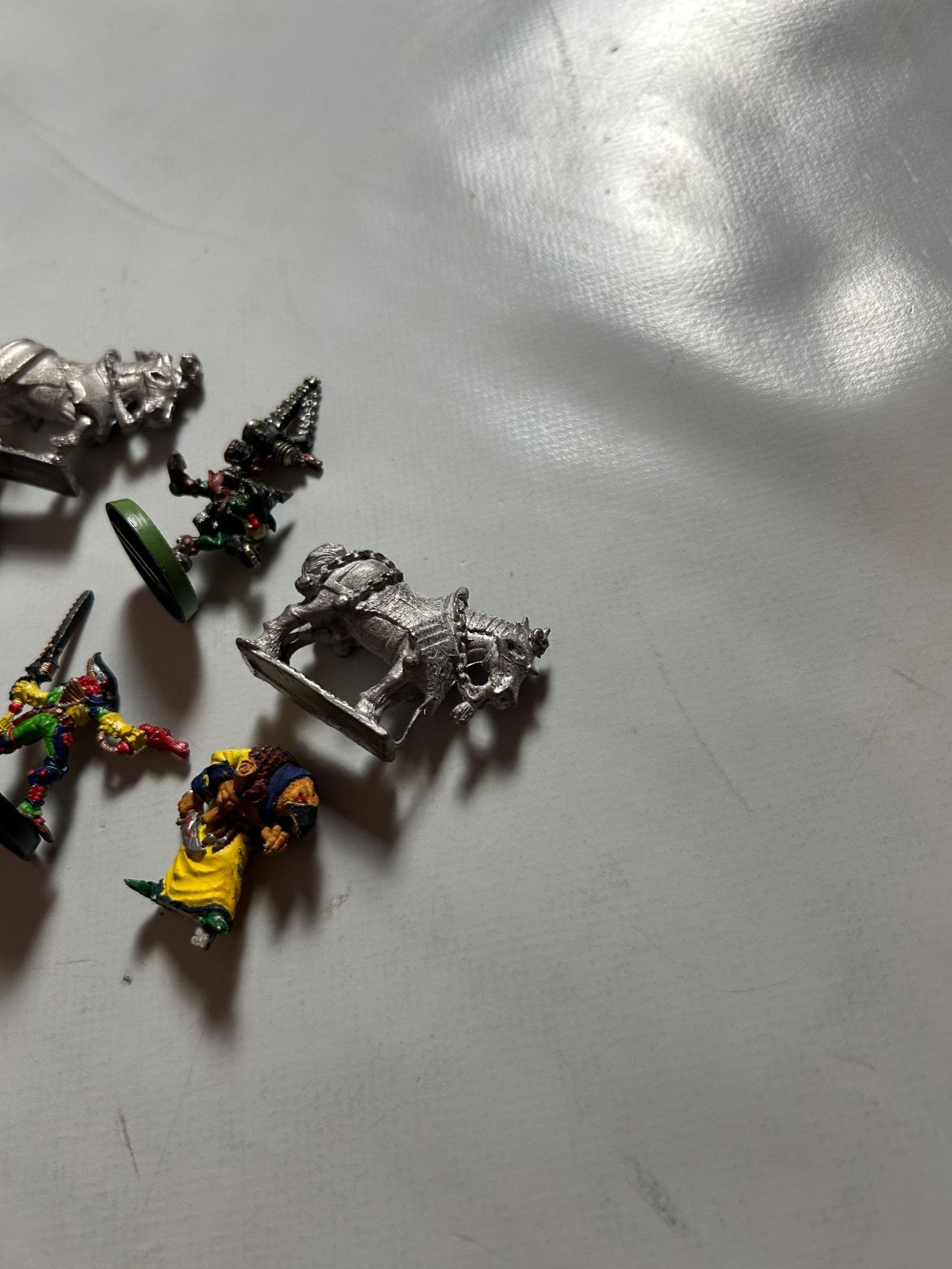 8 x Warhammer (Warhammer 40k) Figuren Miniaturen Zinn teils bemalt - Ansicht 10