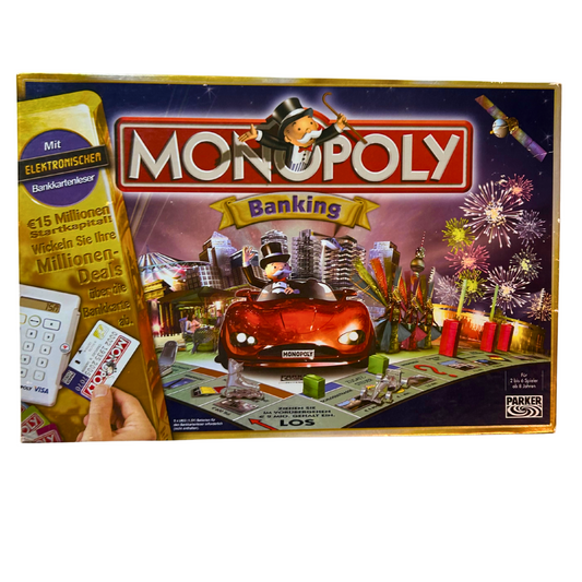 Brettspiel  Monopoly Banking  Parker 2005  Vollständig funktionsfähig - Ansicht 1