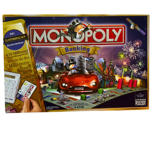 Brettspiel  Monopoly Banking  Parker 2005  Vollständig funktionsfähig - Ansicht 1