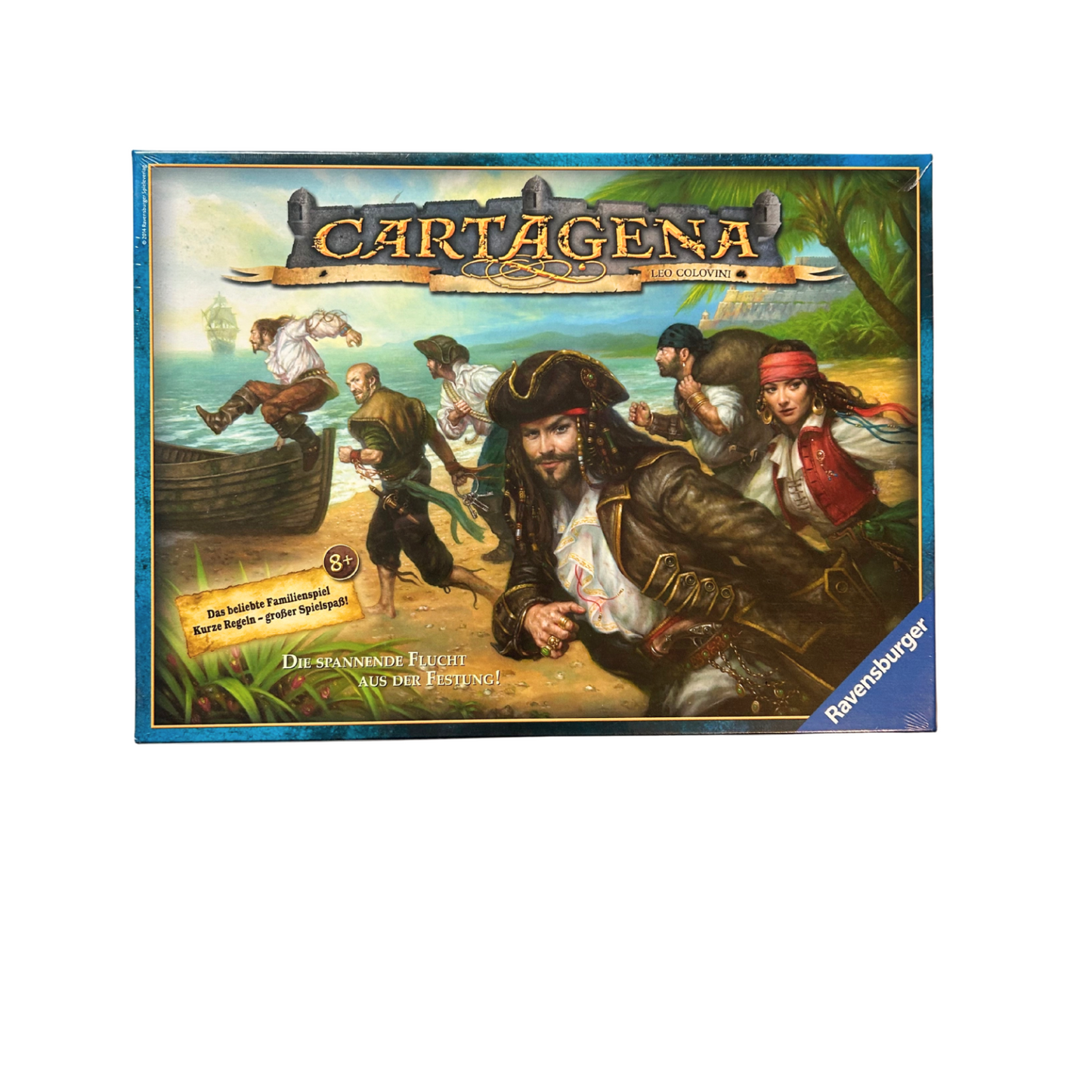Cartagena Gesellschaftsspiel Ravensburger Festung Flucht Dschungel NEU in Folie - Ansicht 1