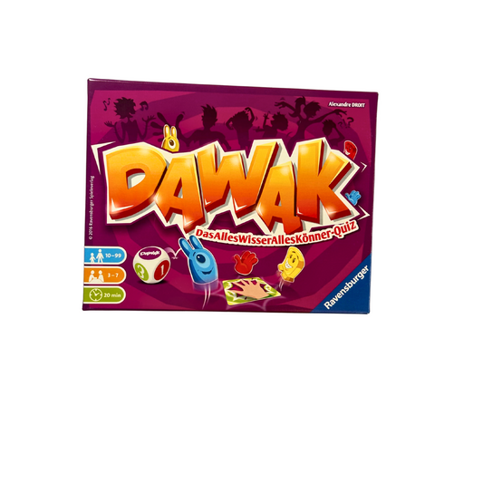 DAWAK Spiel Das Alles Wisser Alles Könner Quiz  Ravensburger  vollständig - Ansicht 1