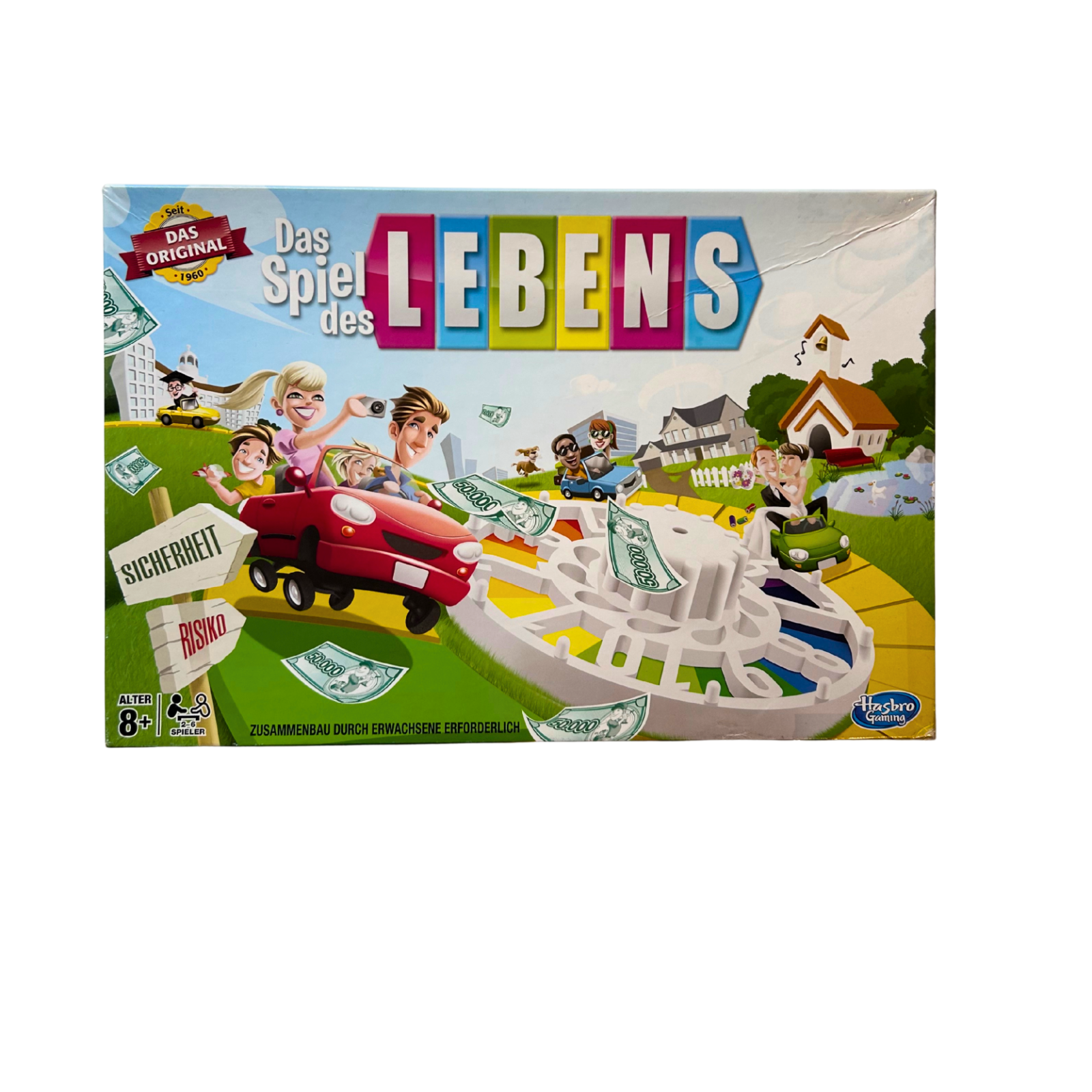 Das Spiel des Lebens Original Hasbro 2015 Brettspiel  Vollständig - Ansicht 1