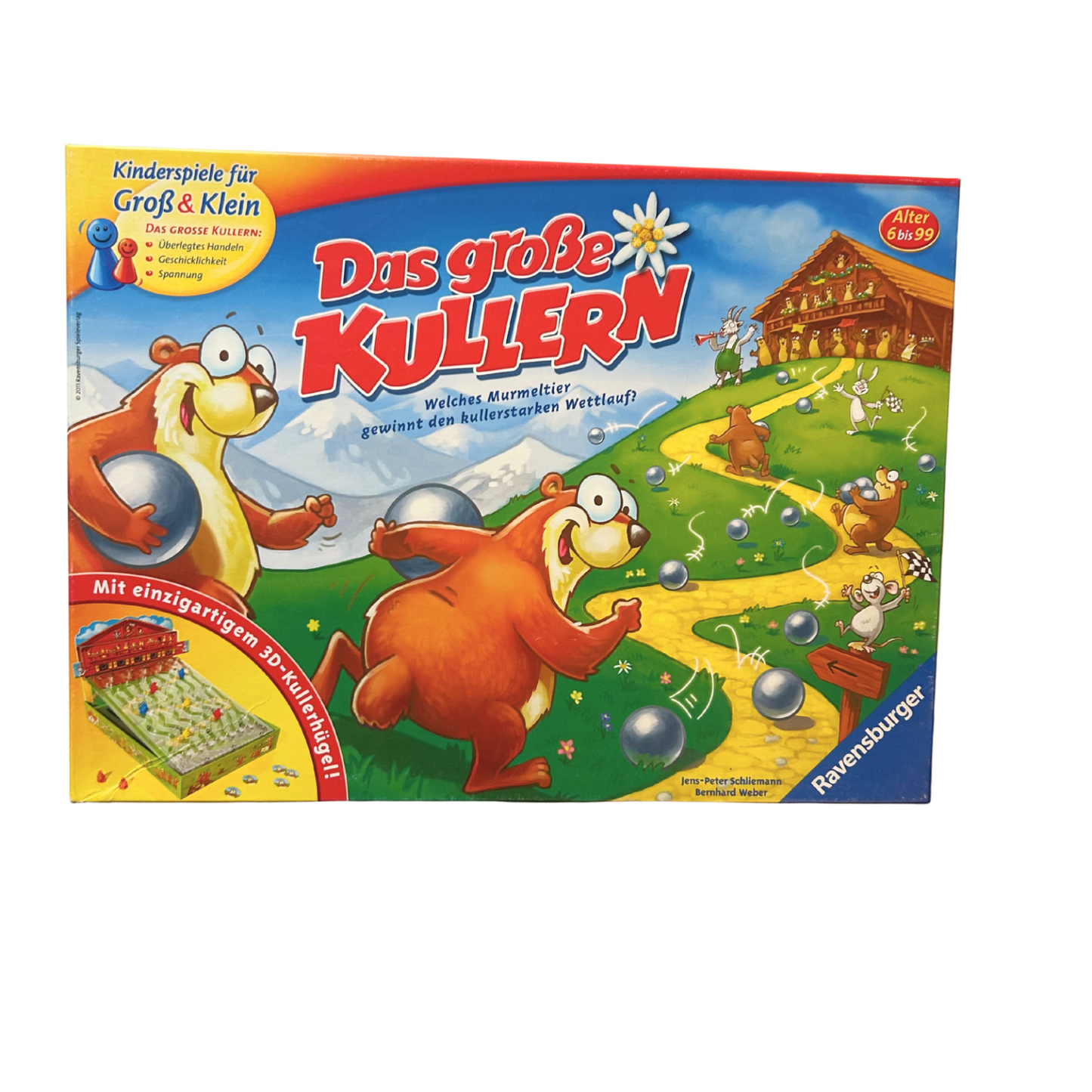 Das große Kullern spiel Brettspiel Ravensburger 2011  Vollständig - Ansicht 1