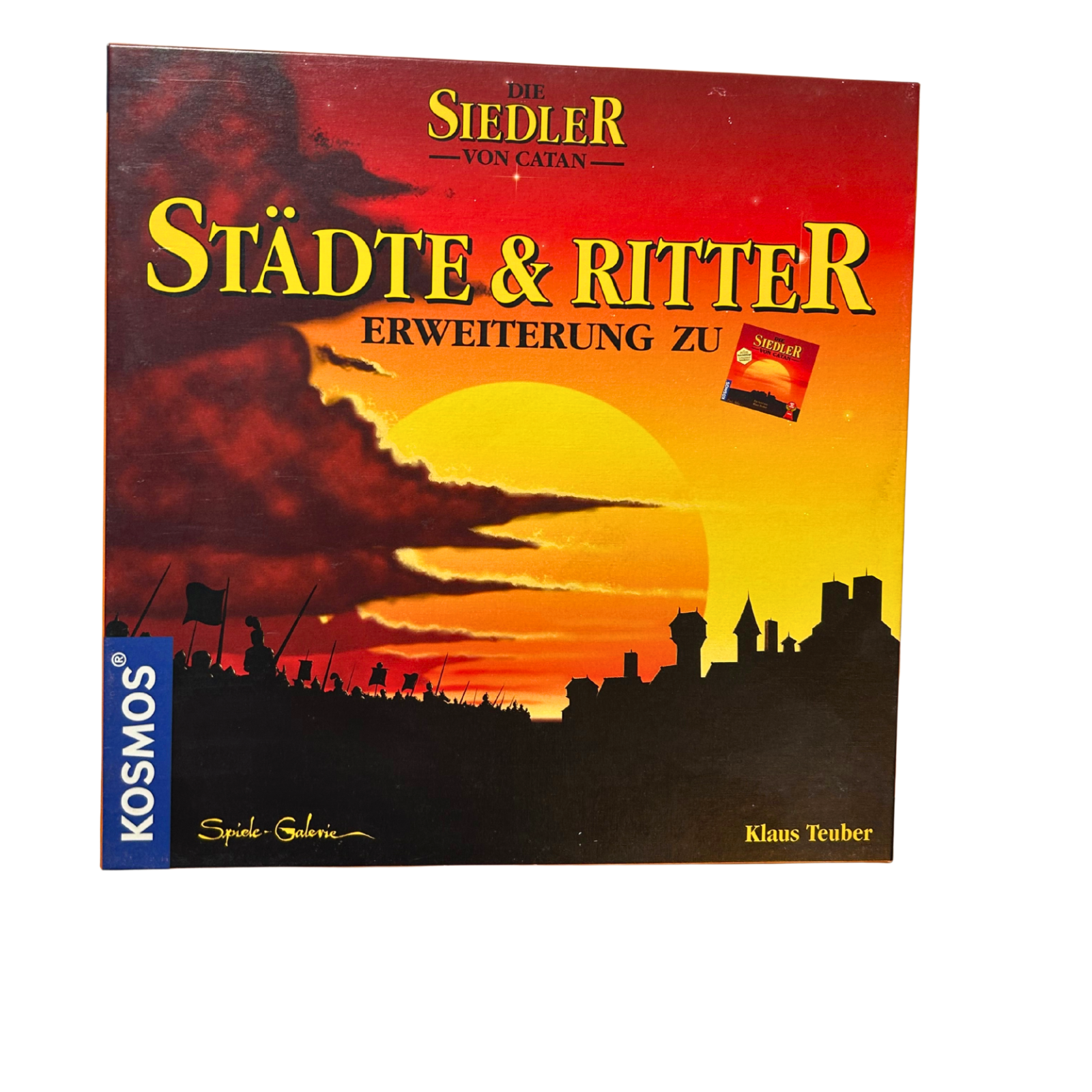 Die Siedler von Catan Städte und Ritter Erweiterung HOLZ  Vollständig - Ansicht 1