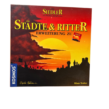 Die Siedler von Catan Städte und Ritter Erweiterung HOLZ  Vollständig - Ansicht 1