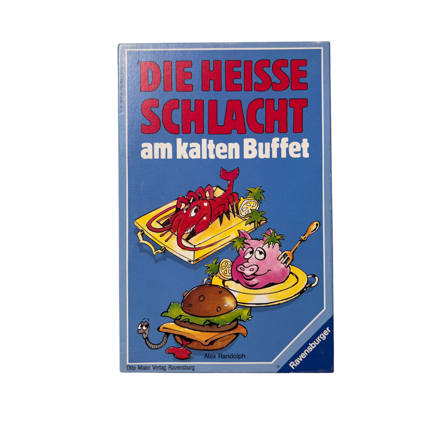 Die heisse Schlacht am kalten Buffet  Ravensburger 1990  Vollständig - Ansicht 1