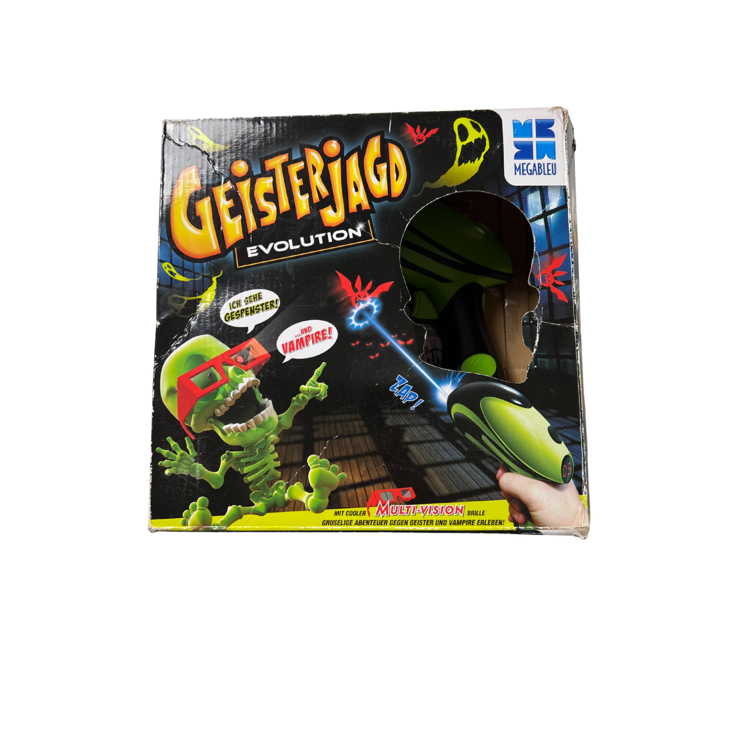 Geisterjagd Evolution MegaBleu Spiel  Funktionsfähig  Vollständig - Ansicht 1