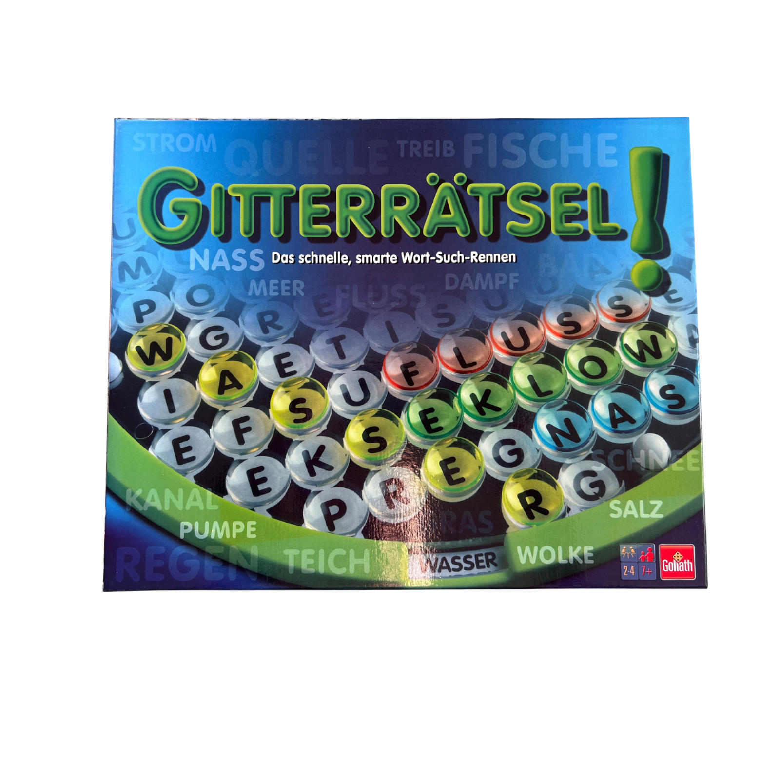 Gitterrätsel Goliath 70473 Brettspiel Gesellschaftsspiel - Vollständig - Ansicht 1