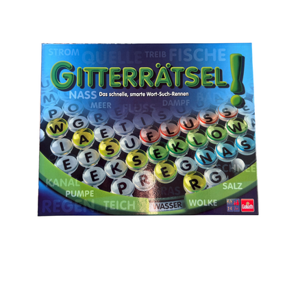 Gitterrätsel Goliath 70473 Brettspiel Gesellschaftsspiel - Vollständig - Ansicht 1