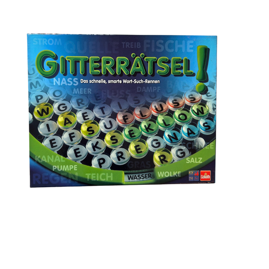 Gitterrätsel Goliath 70473 Brettspiel Gesellschaftsspiel  Vollständig - Ansicht 1