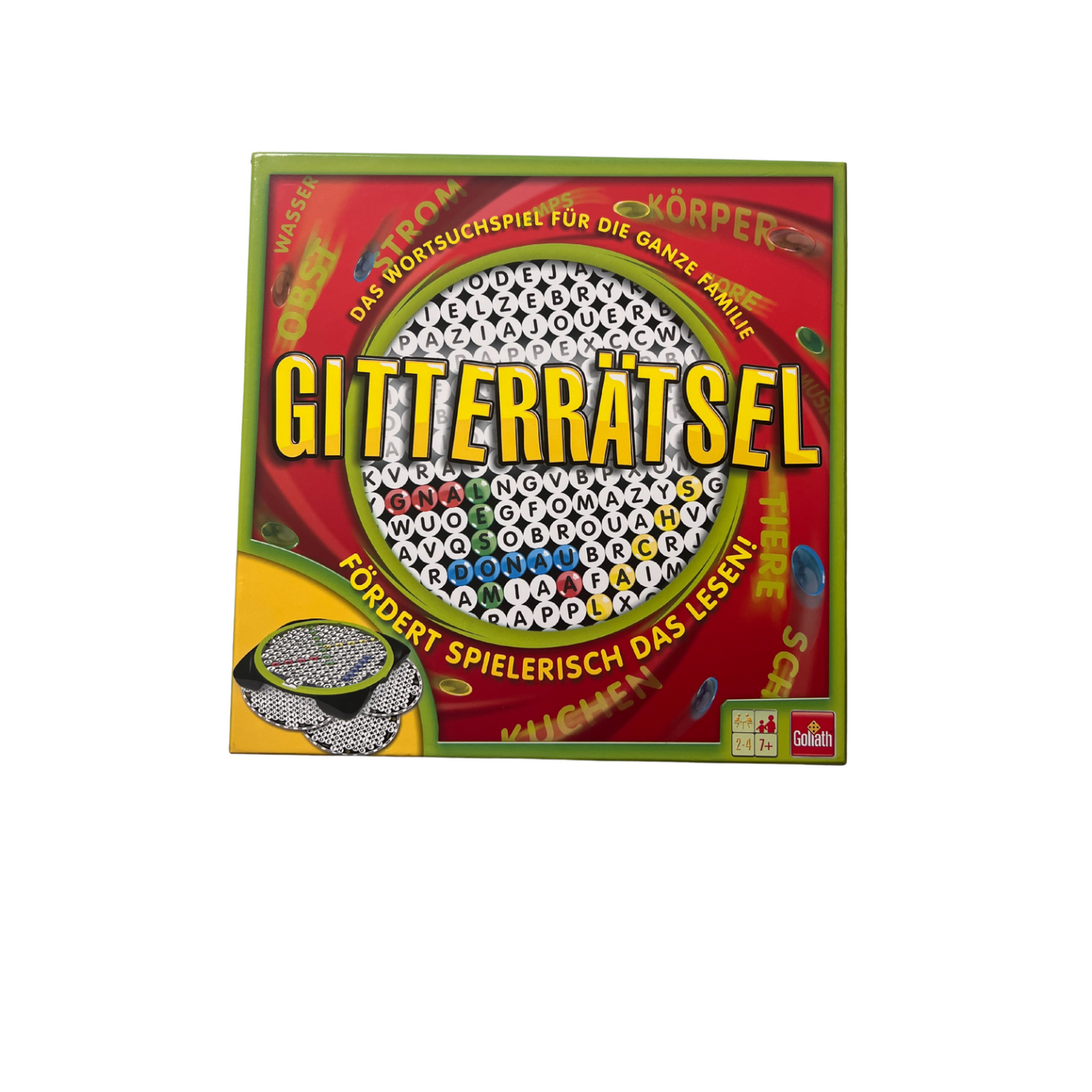 Gitterrätsel Goliath 70473 Brettspiel Gesellschaftsspiel  Vollständig - Ansicht 1