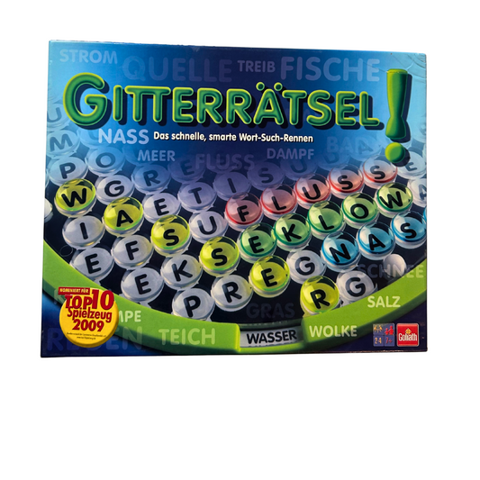 Gitterrätsel Goliath 70473 Brettspiel Gesellschaftsspiel  Vollständig - Ansicht 1