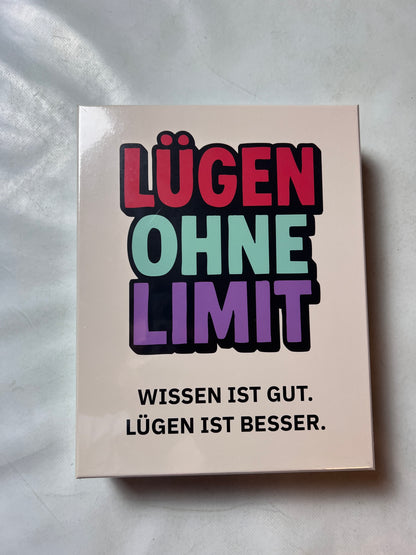 Lügen Ohne Limit Partyspiel 2026 - NEU in Folie