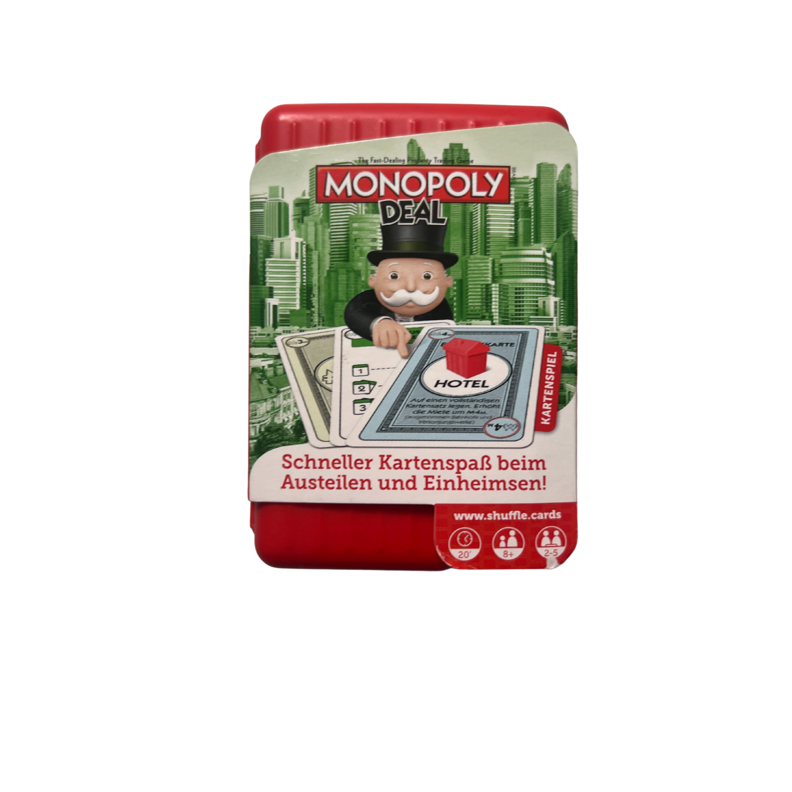 MONOPOLY DEAL SHUFFLE Hasbro 2017 Kartenspiel Spiel  Vollständig - Ansicht 1