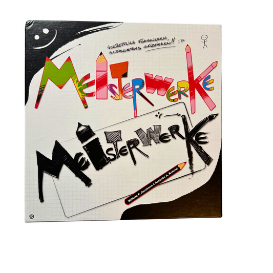 Meisterwerke Partyspiel Brettspiel  Asmodee - Vollständig - Ansicht 1