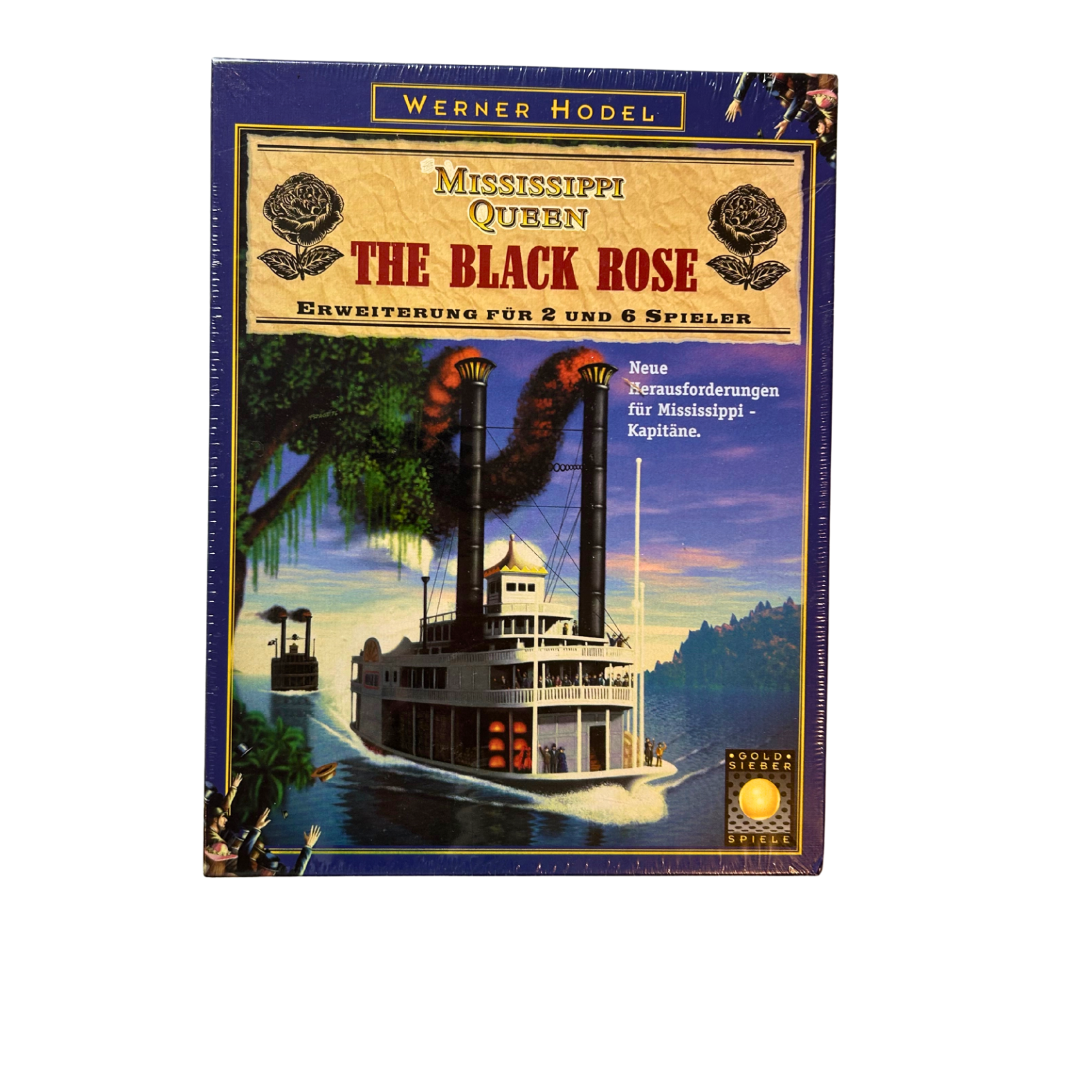 Mississippi Queen The Black Rose Erweiterung Goldsieber Spiele - NEU in Folie - Ansicht 1