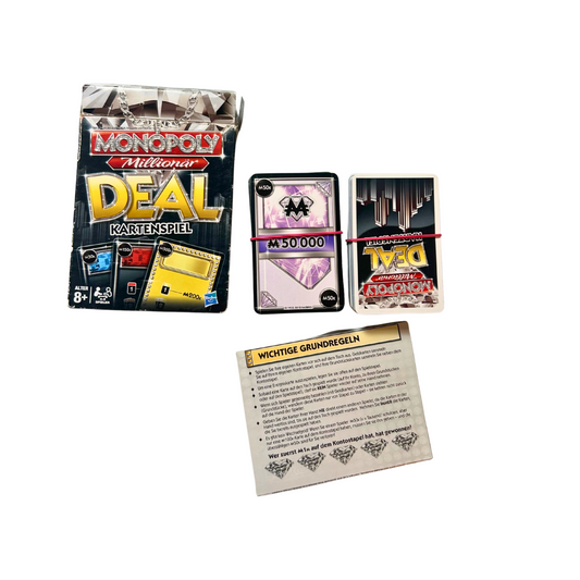 Monopoly Deal Millionär - Kartenspiel 2012 - Vollständig - Ansicht 1