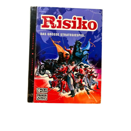 Parker  Risiko  Das Grosse Strategiespiel  im Buchformat  Vollständig - Ansicht 1