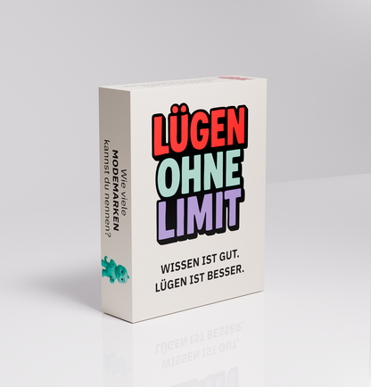 Lügen Ohne Limit Partyspiel 2026 - NEU in Folie