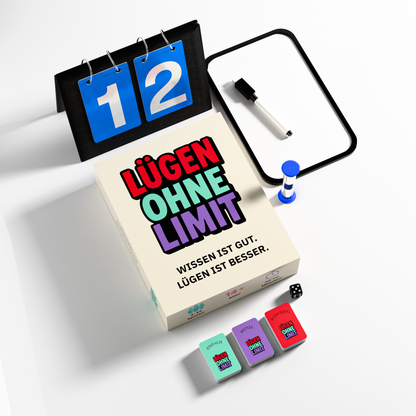 Lügen Ohne Limit Partyspiel 2026 - NEU in Folie