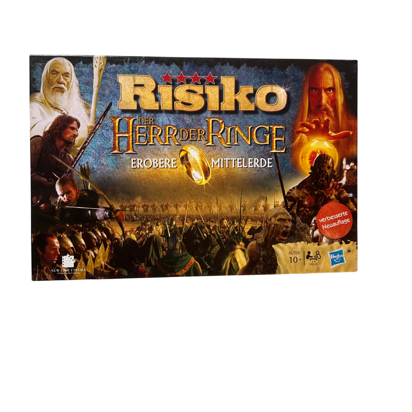 Risiko  Herr der Ringe  Erobere Mittelerde  Hasbro  Vollständig - Ansicht 1